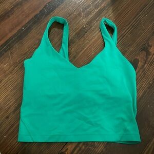 Lululemon, Green align tank, Size 4